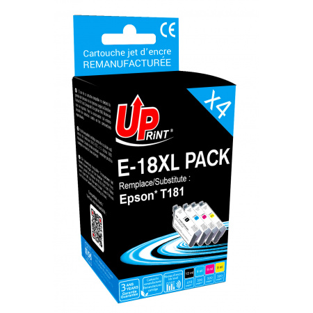 Tinteiro Reciclado p/ Epson Exp. Home XP102 - Pack Uprint
